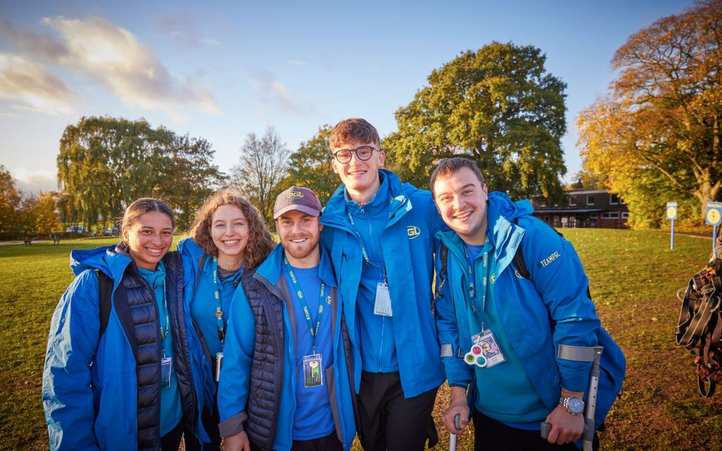 A team of PGL colleagues at Boreatton Park